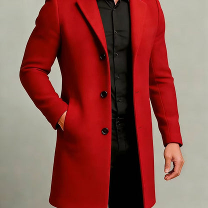 Alessandro - Elegant Business Overcoat | By Julian & Claire Toronto