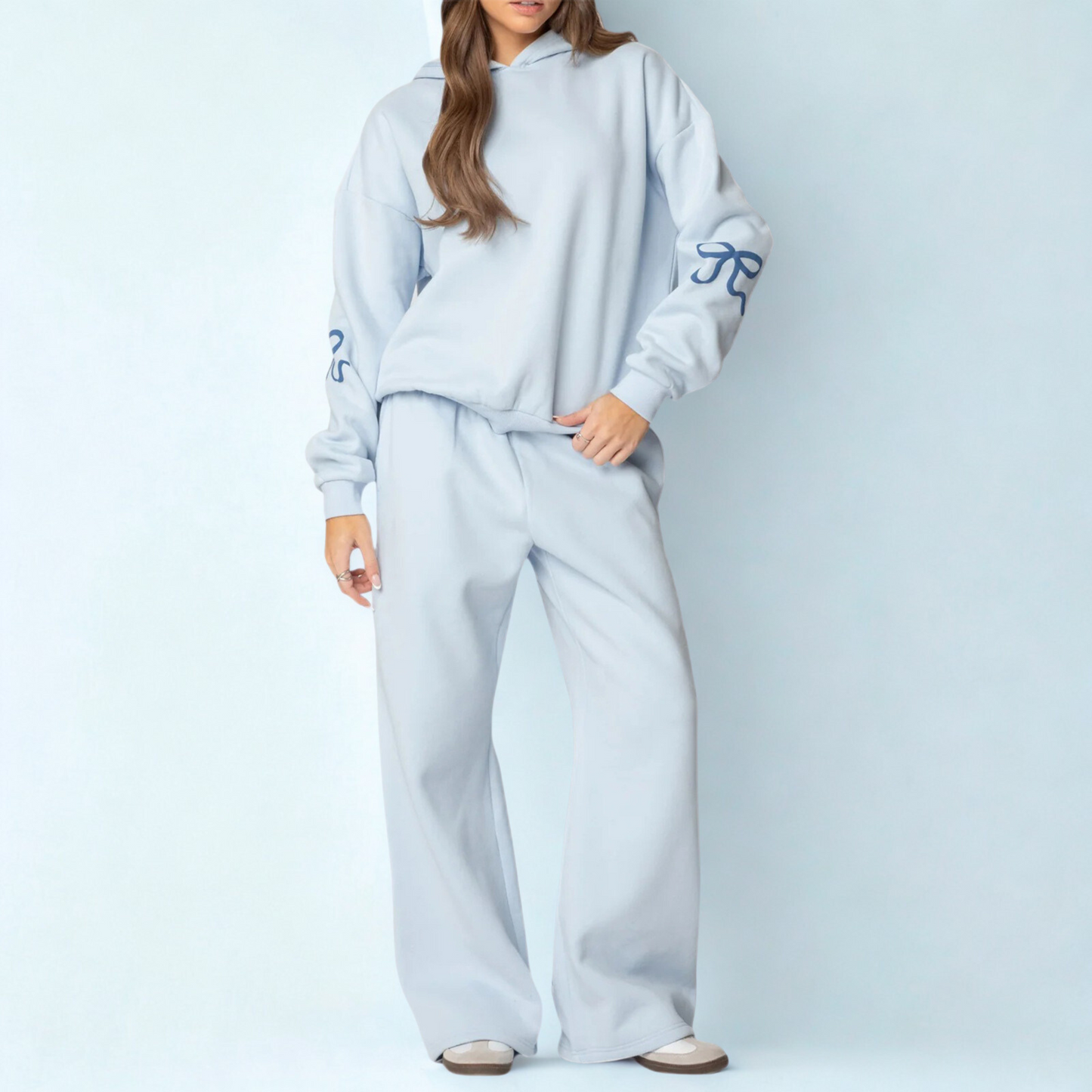 Nova -  Oversized Sweatshirt and Wide Leg Pants | By Julian & Claire Toronto