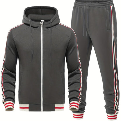 Avery - Casual Full-Zip Tracksuit Set | By Julian & Claire Toronto