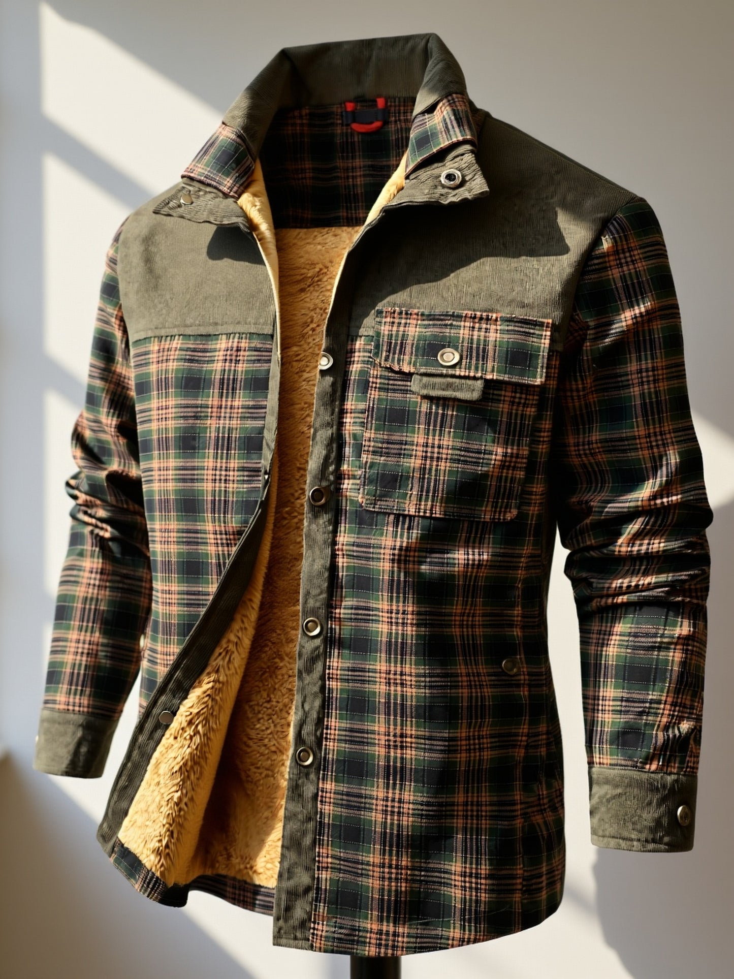 Glen - Retro Warm Overshirt | By Julian & Claire Toronto
