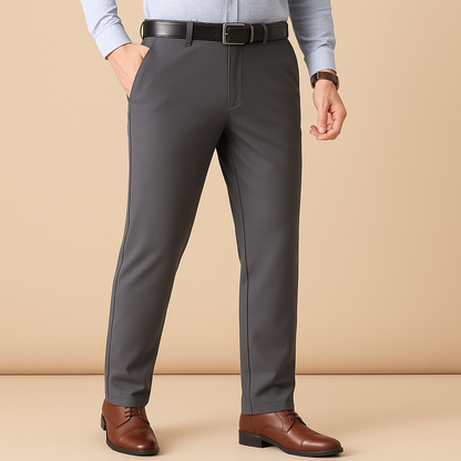 Felix - Stretchy Fit Pleated Suit Pants | By Julian & Claire Toronto