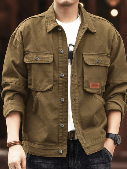 Clinton - Casual Multi-Pocket Jacket | By Julian & Claire Toronto