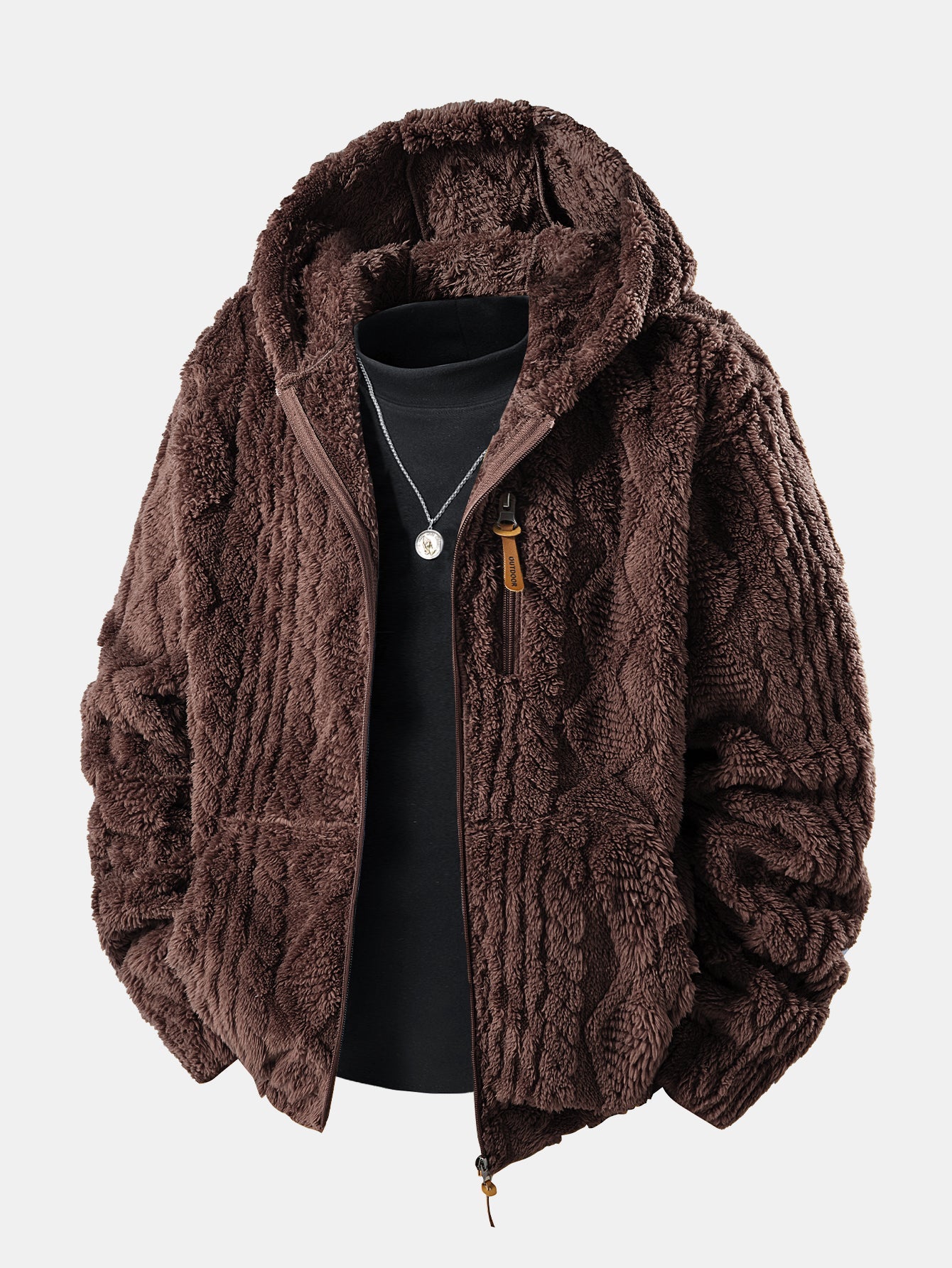Jack - Jacquard Pattern Hoodie | By Julian & Claire Toronto