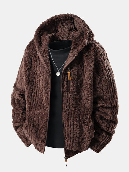 Jack - Jacquard Pattern Hoodie | By Julian & Claire Toronto