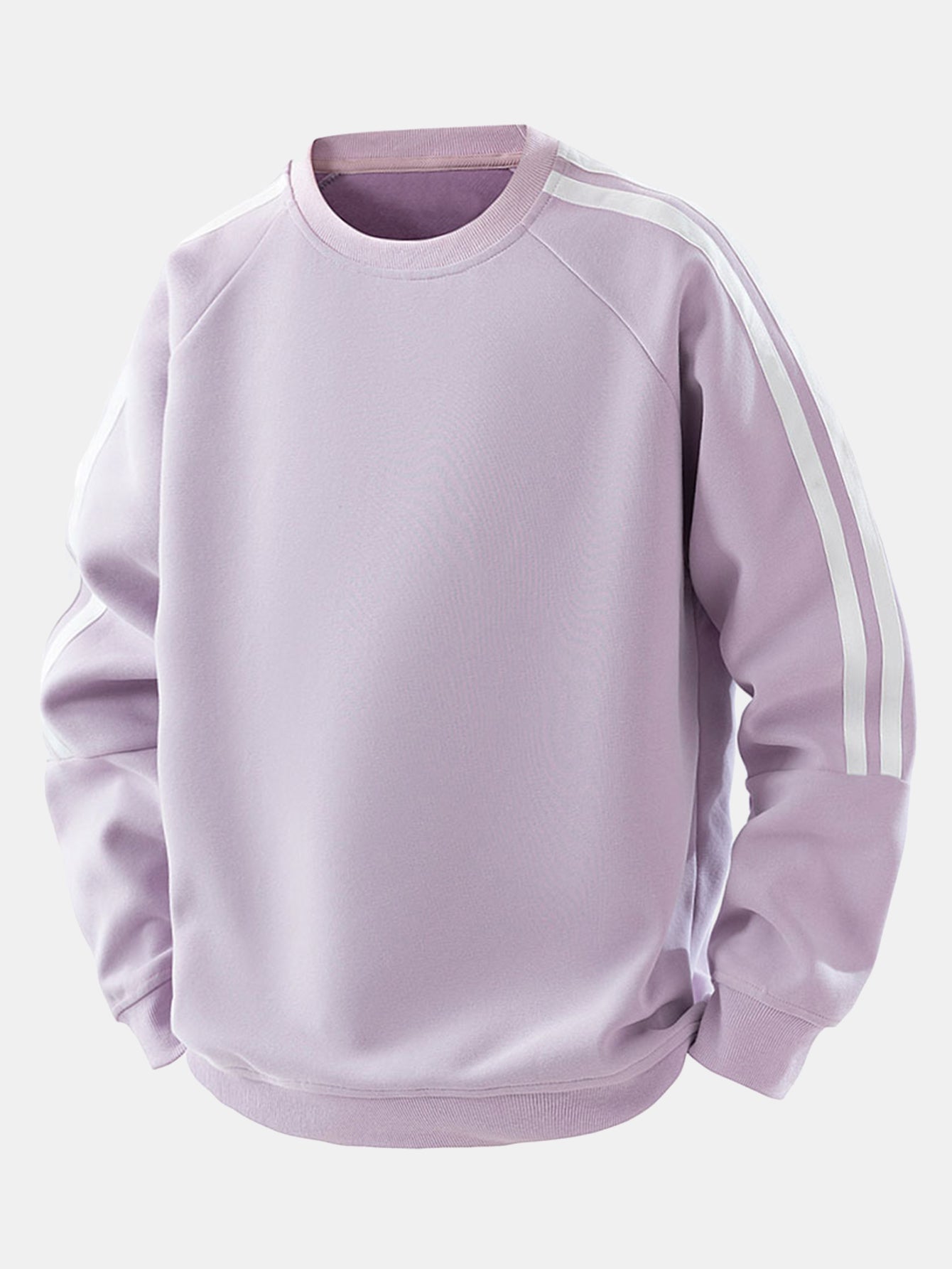 Lonnie - Relaxed Stripe Crewneck Sweatshirt | By Julian & Claire Toronto