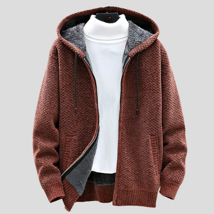 Troy - Modern Comfort Knit Zip Hoodie | By Julian & Claire Toronto