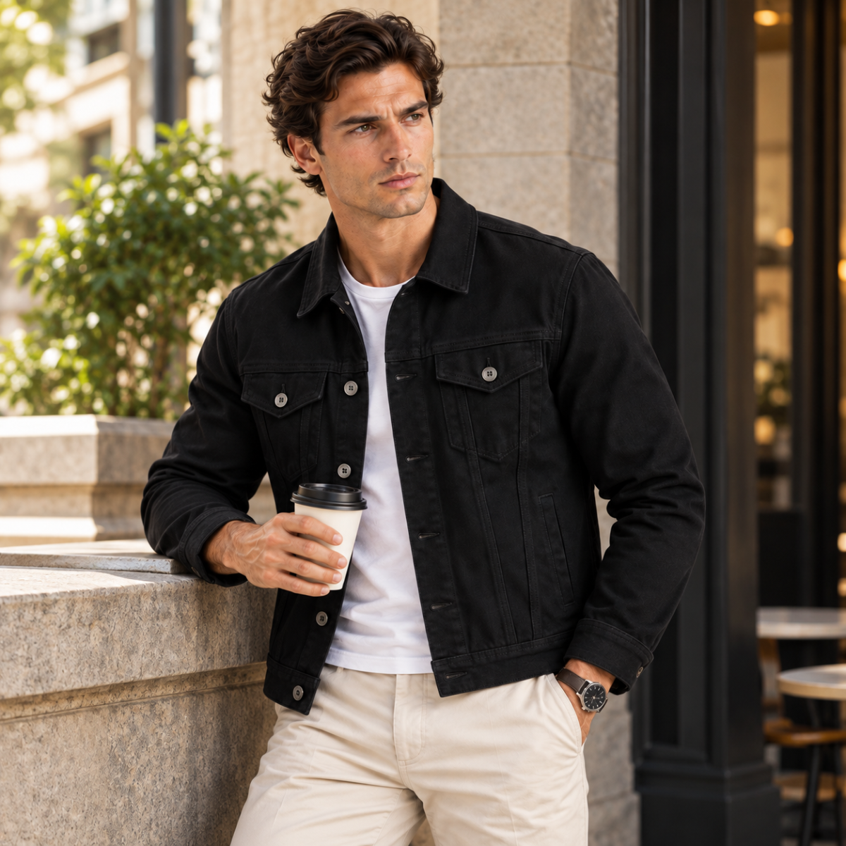 Darren - Vintage Casual Jacket | By Julian & Claire Toronto