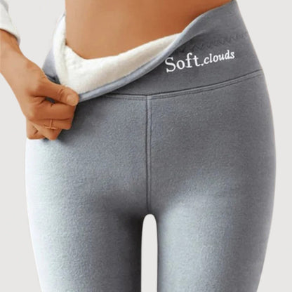 Margaret – Cosy Fleece Leggings | By Julian & Claire Toronto
