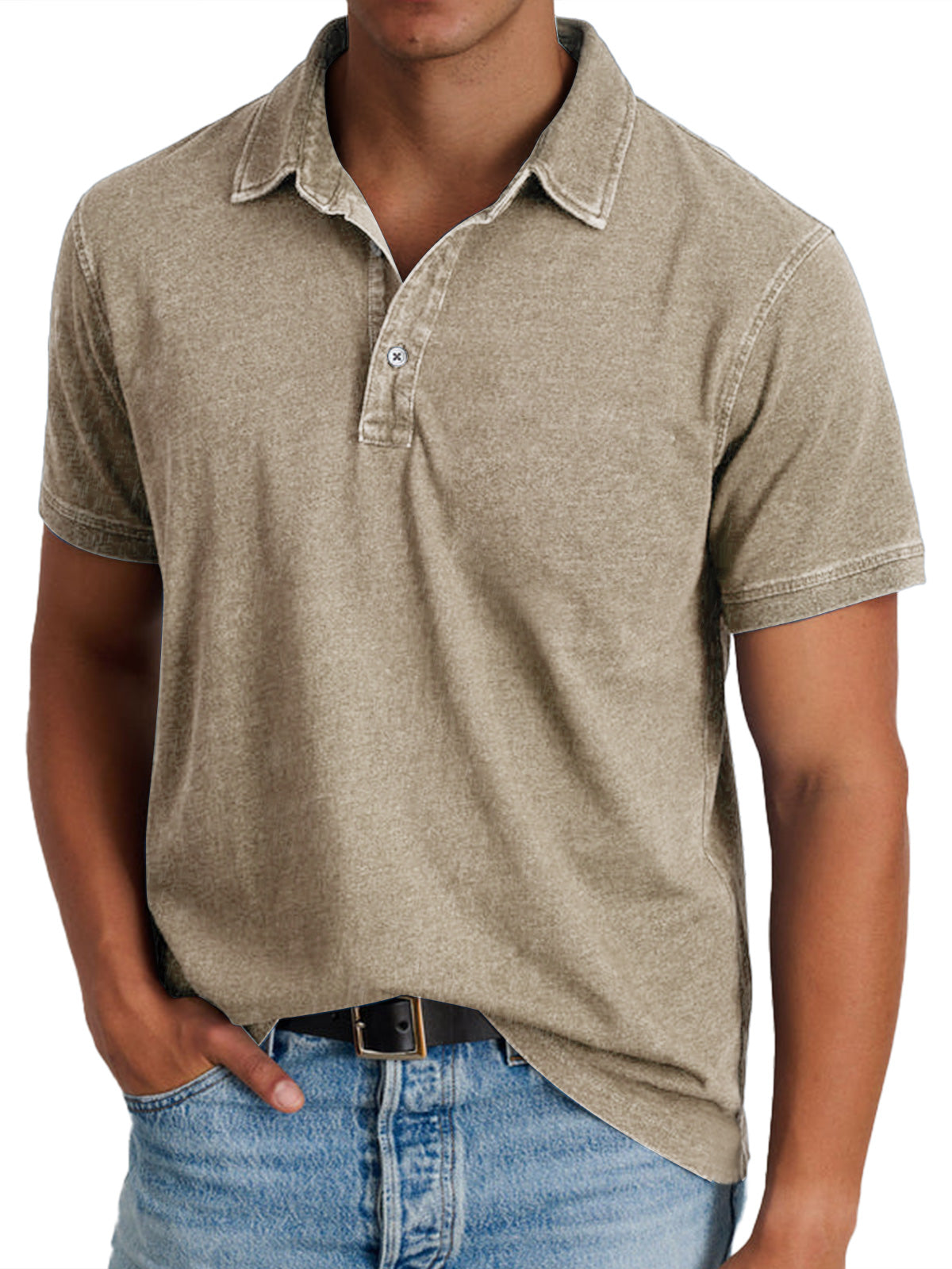 Rocco - Classic Textured Button Shirt | By Julian & Claire Toronto