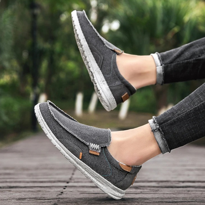 Maxime - Classic Comfort Canvas Loafers | By Julian & Claire Toronto