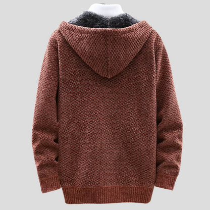 Troy - Modern Comfort Knit Zip Hoodie | By Julian & Claire Toronto