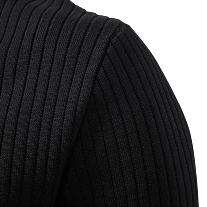 Antoine - Modern Crew Neck Textured Sweater | By Julian & Claire Toronto