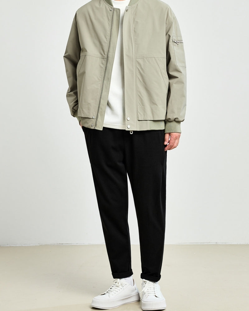 Luke - Modern Bomber Jacket | By Julian & Claire Toronto