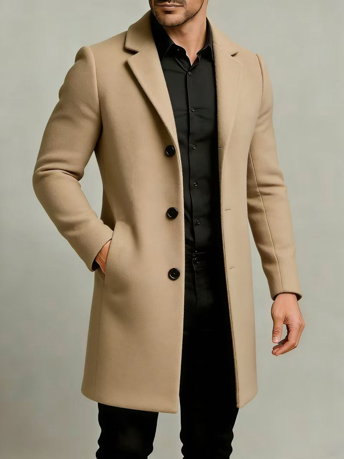 Alessandro - Elegant Business Overcoat | By Julian & Claire Toronto