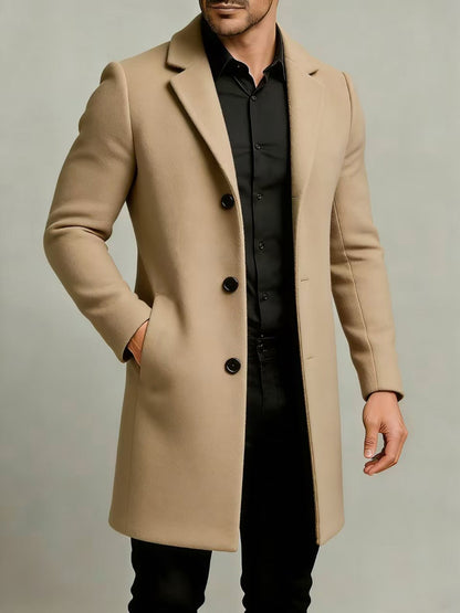 Alessandro - Elegant Business Overcoat | By Julian & Claire Toronto