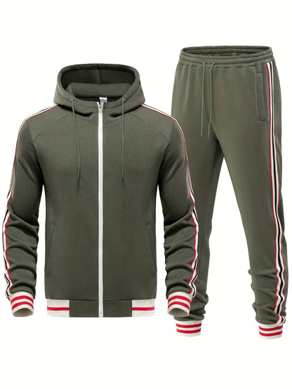 Avery - Casual Full-Zip Tracksuit Set | By Julian & Claire Toronto