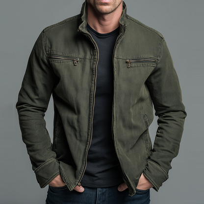Kyle - Vintage Zip Utility Jacket | By Julian & Claire Toronto