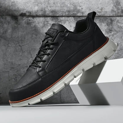 Bruce - Lace-Up Platform Walking Shoes | By Julian & Claire Toronto