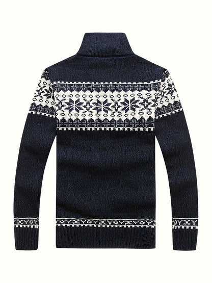 Boyd - Heritage Patterned Cardigan | By Julian & Claire Toronto