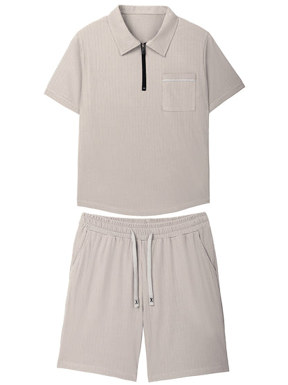 Tomas - Short-Sleeve Polo Set | Julian & Claire Toronto