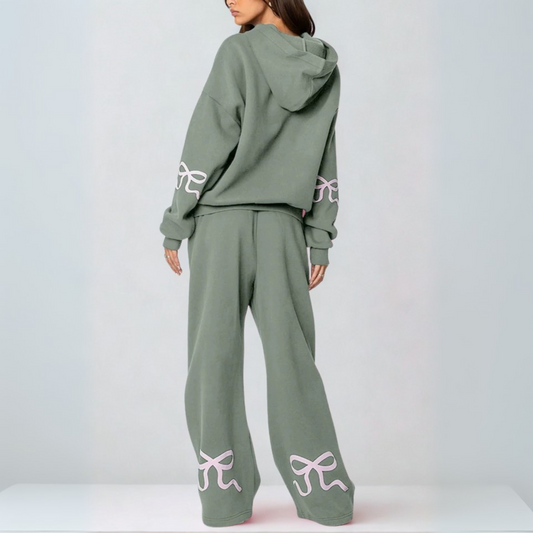 Nova -  Oversized Sweatshirt and Wide Leg Pants | By Julian & Claire Toronto