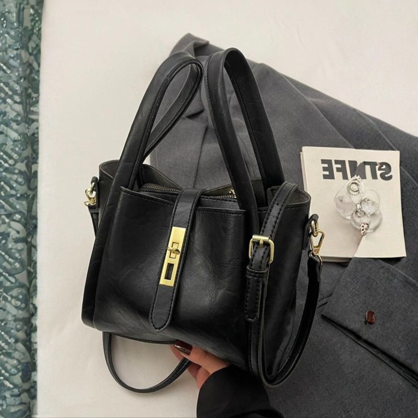 Peyton - Retro Handbag Crossbody Shoulder Bag | By Julian & Claire Toronto