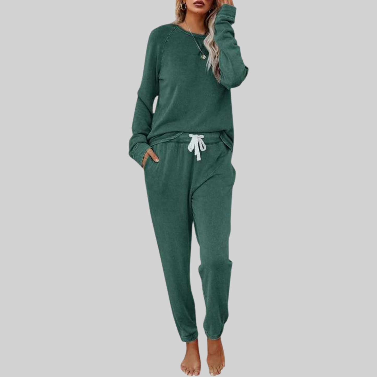 Luna - Long Sleeve and Sweatpants Set | By Julian & Claire Toronto