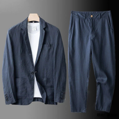 Cason - Casual Cardigan Trouser Set | By Julian & Claire Toronto
