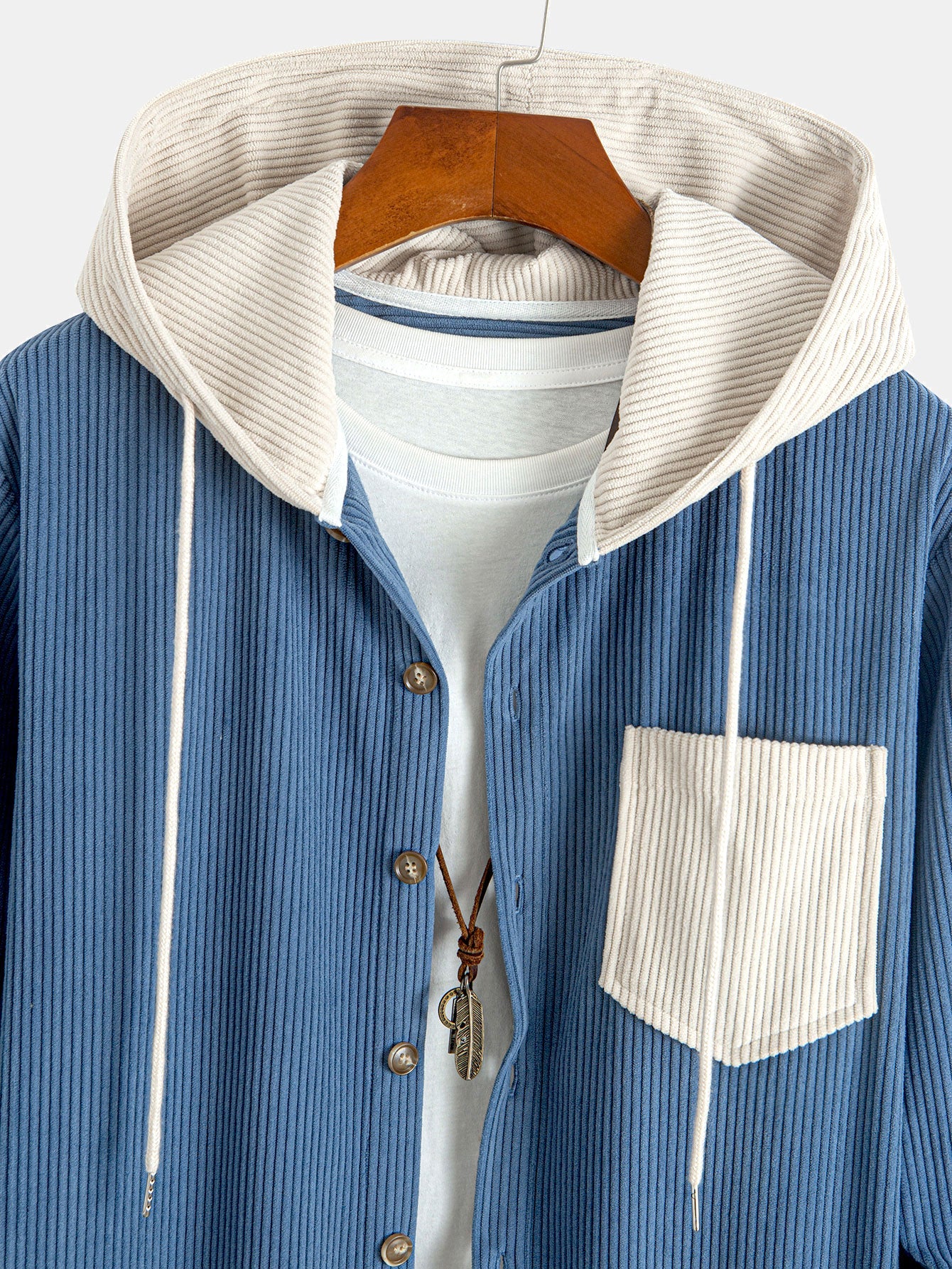 Jared - Relaxed Hooded Overshirt | By Julian & Claire Toronto