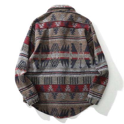 Niles - Textured Casual Long Sleeve Shirt | By Julian & Claire Toronto