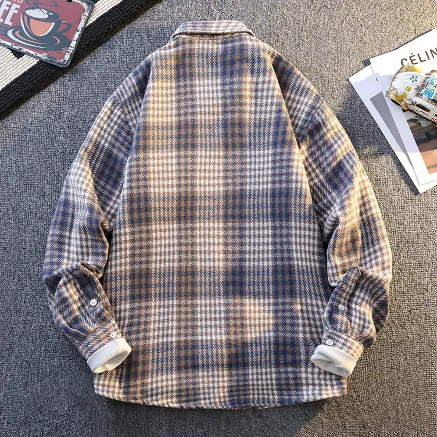 Frenky - Rugged Casual Check Shirt | By Julian & Claire Toronto