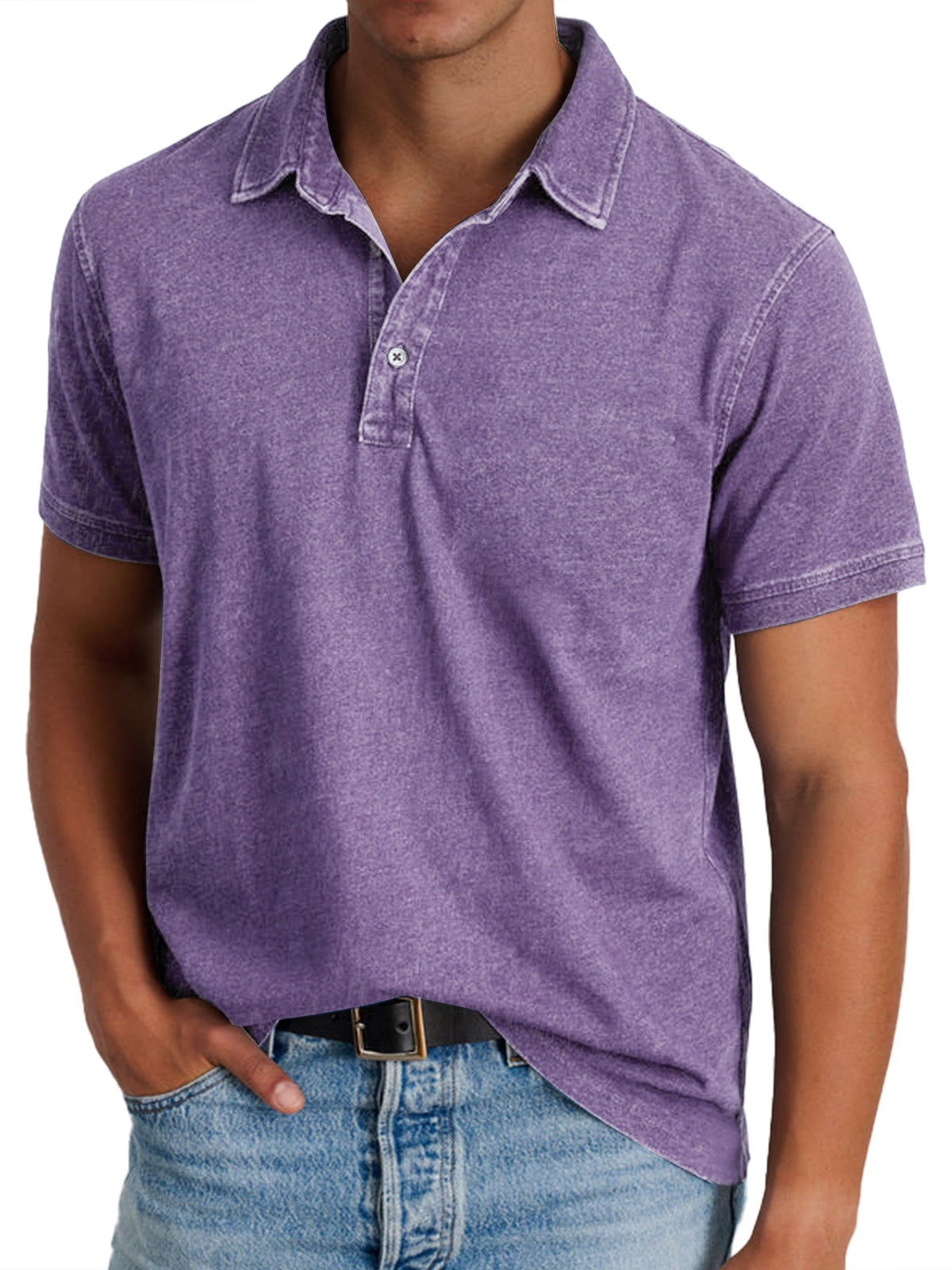 Rocco - Classic Textured Button Shirt | By Julian & Claire Toronto