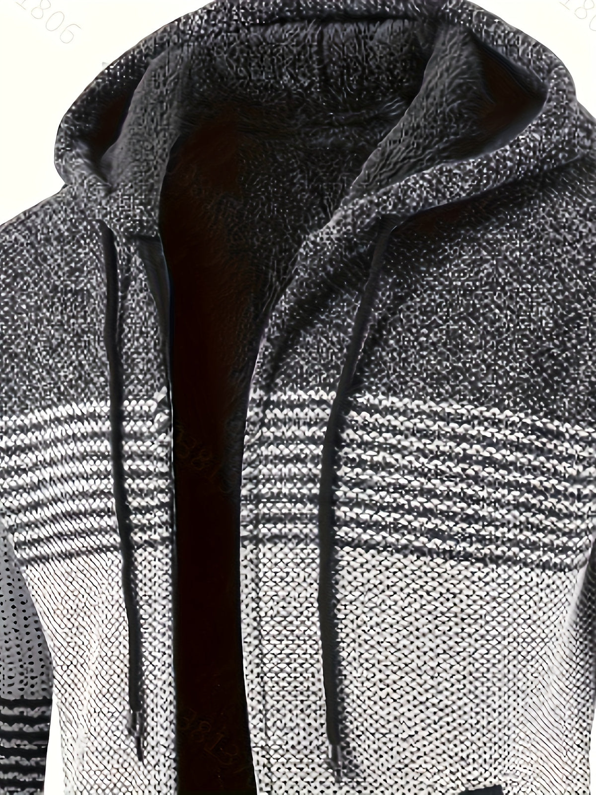 Bowen - Vintage Striped Hooded Cardigan | By Julian & Claire Toronto