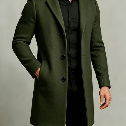 Alessandro - Elegant Business Overcoat | By Julian & Claire Toronto