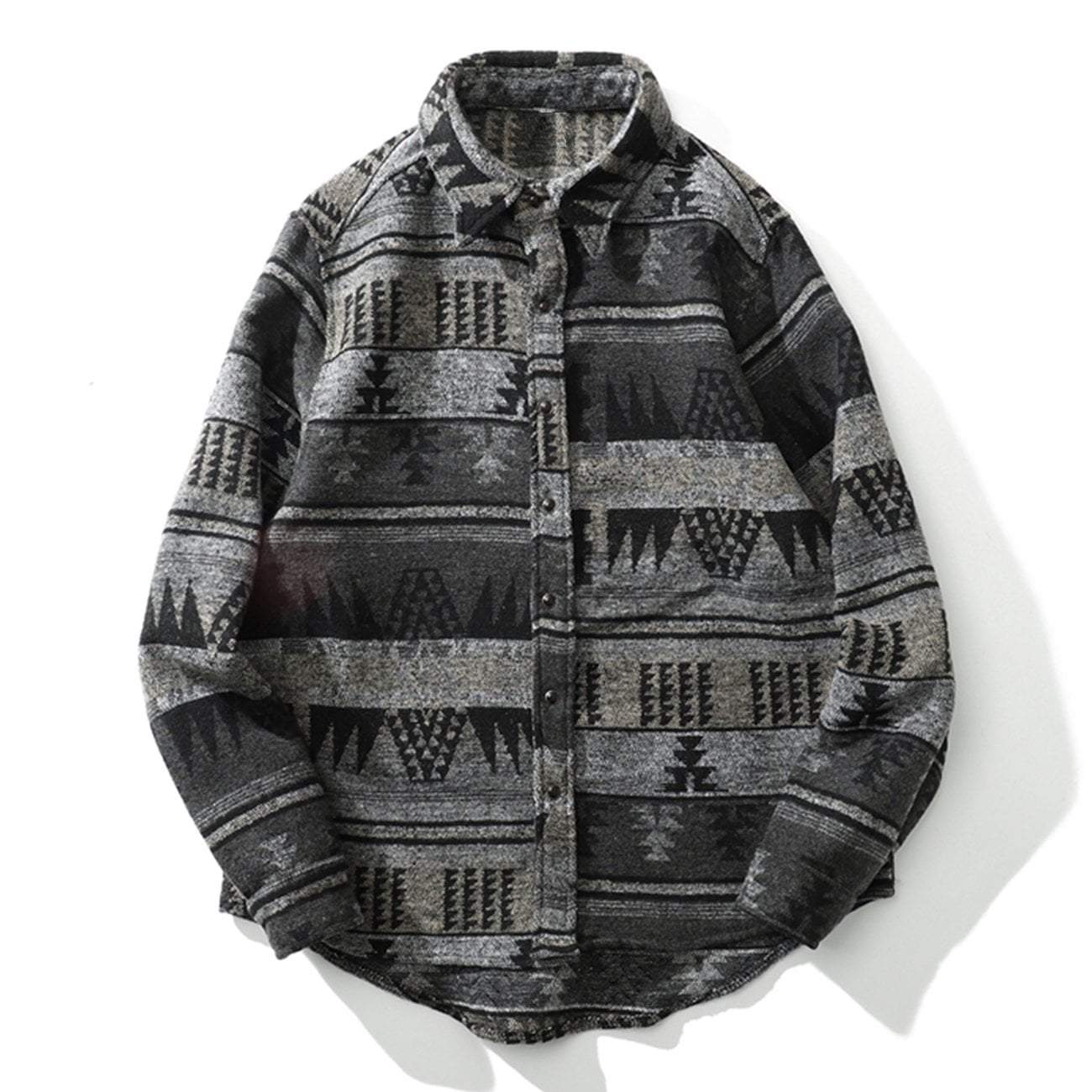 Niles - Textured Casual Long Sleeve Shirt | By Julian & Claire Toronto