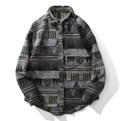 Niles - Textured Casual Long Sleeve Shirt | By Julian & Claire Toronto