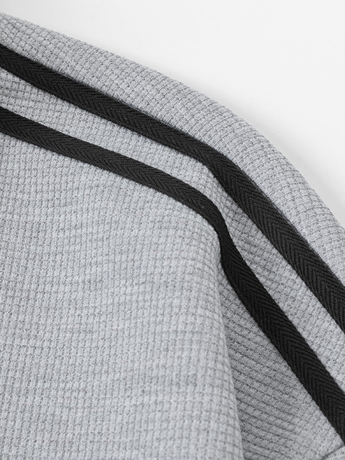 Randy - Waffle Texture Stripe Jacket | By Julian & Claire Toronto