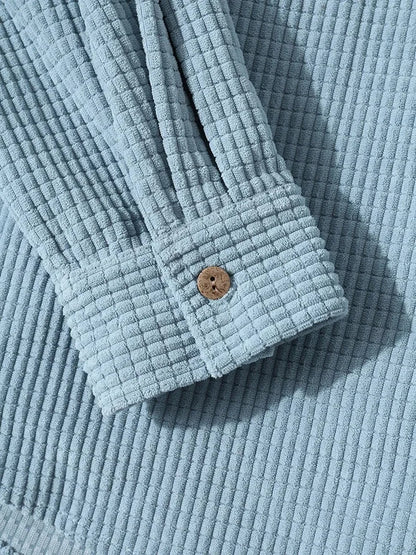 Mika - Relaxed Hooded Overshirt | By Julian & Claire Toronto