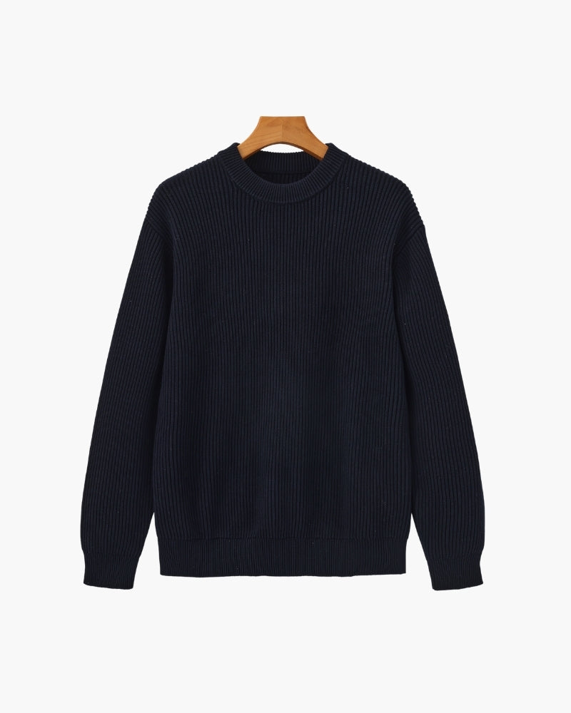 Bryan - Classic Ribbed Sweater | By Julian & Claire Toronto