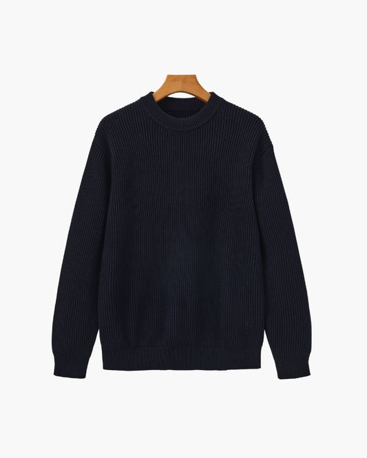 Bryan - Classic Ribbed Sweater | By Julian & Claire Toronto