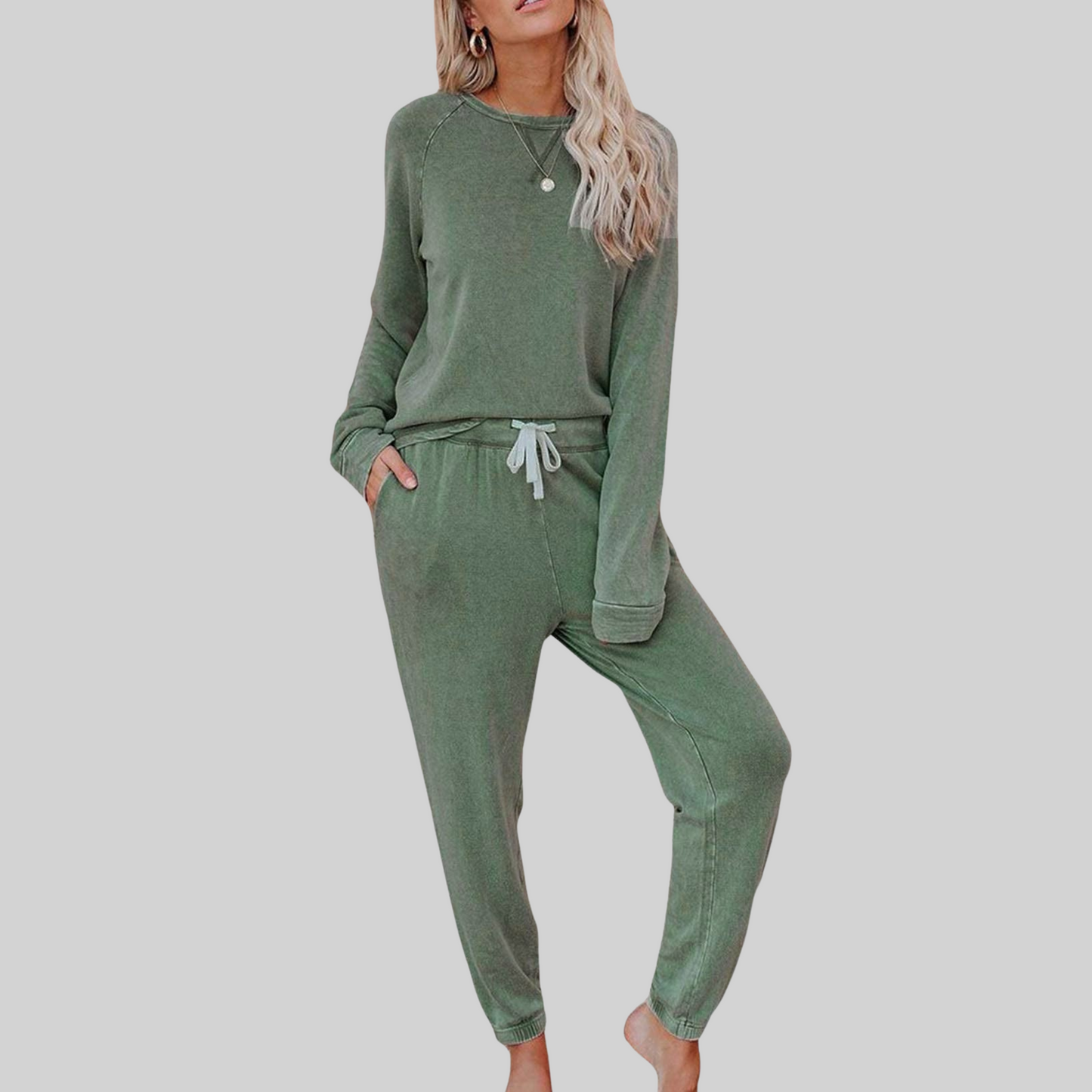 Luna - Long Sleeve and Sweatpants Set | By Julian & Claire Toronto