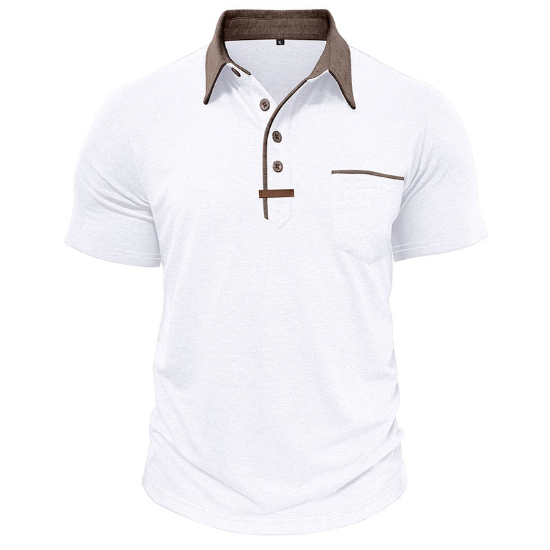Chris - Classic Short Sleeve Polo Shirt | By Julian & Claire Toronto