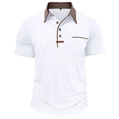 Chris - Classic Short Sleeve Polo Shirt | By Julian & Claire Toronto