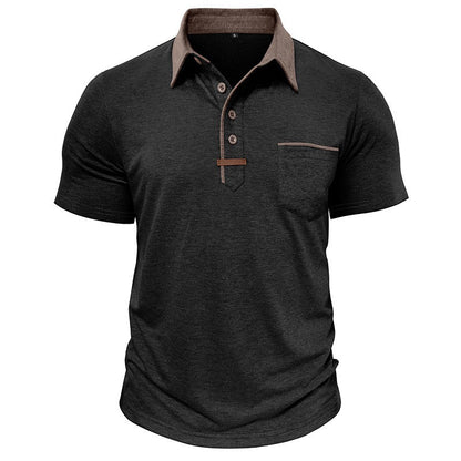 Chris - Classic Short Sleeve Polo Shirt | By Julian & Claire Toronto