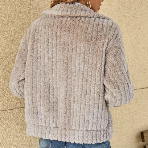 Natalie - Elegant Fluffy Cardigan | By Julian & Claire Toronto