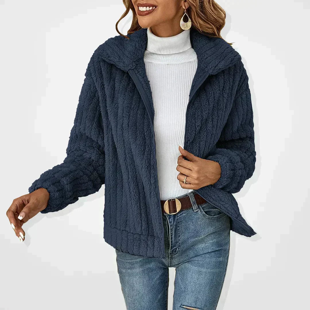 Natalie - Elegant Fluffy Cardigan | By Julian & Claire Toronto