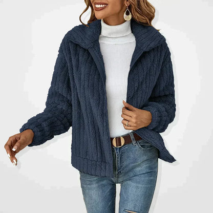 Natalie - Elegant Fluffy Cardigan | By Julian & Claire Toronto