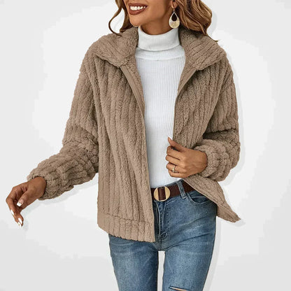Natalie - Elegant Fluffy Cardigan | By Julian & Claire Toronto