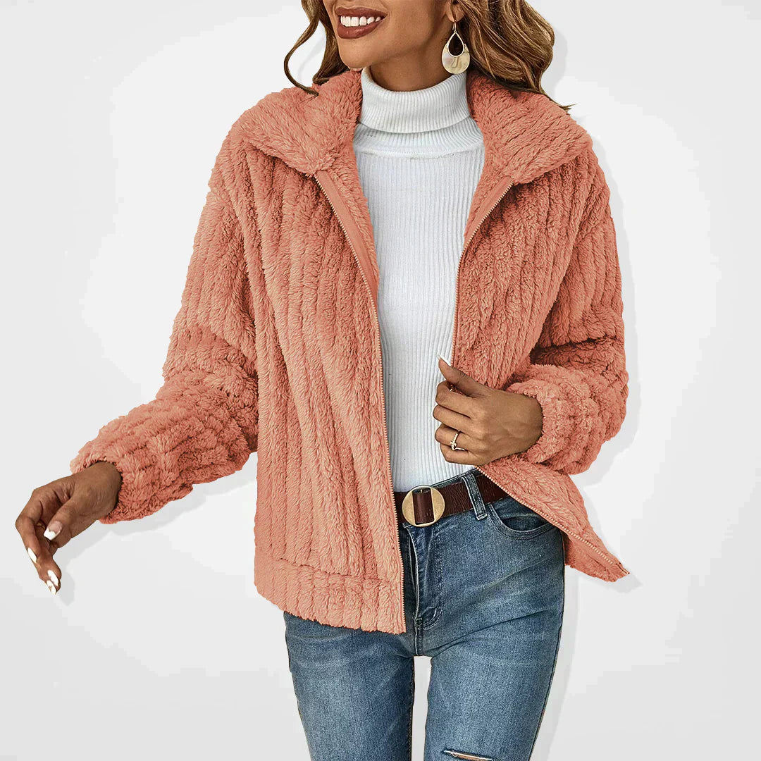 Natalie - Elegant Fluffy Cardigan | By Julian & Claire Toronto