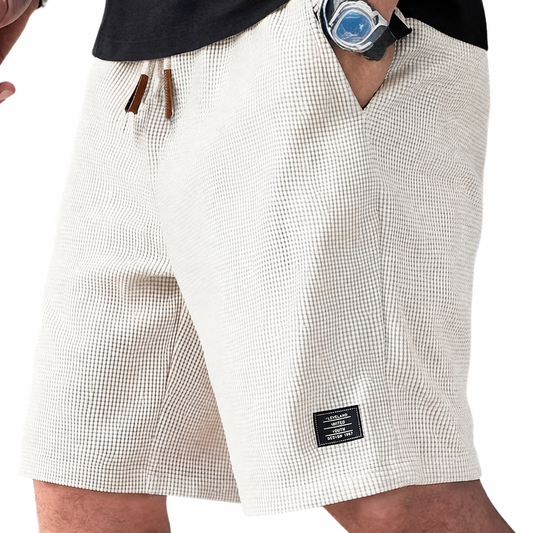 White- Summer Comfort Shorts | By Julian & Claire Toronto